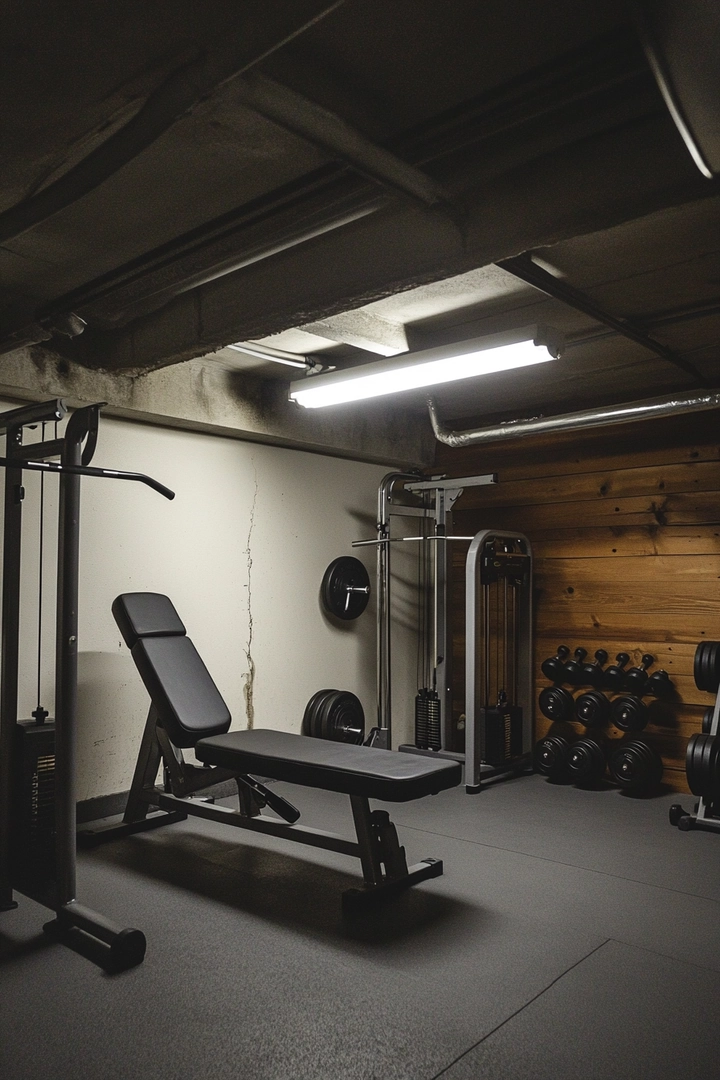 basement gym ideas 41