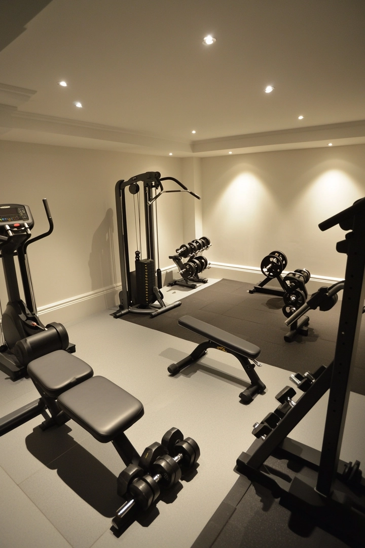 basement gym ideas 42