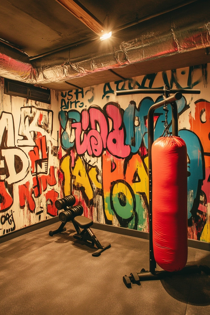 basement gym ideas 46