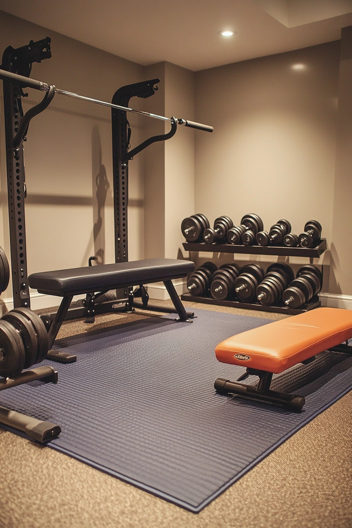 basement gym ideas 5