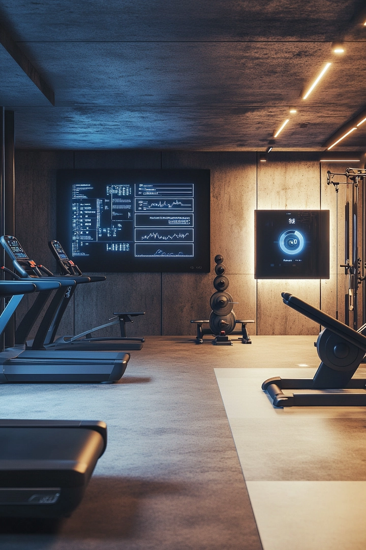 basement gym ideas 55