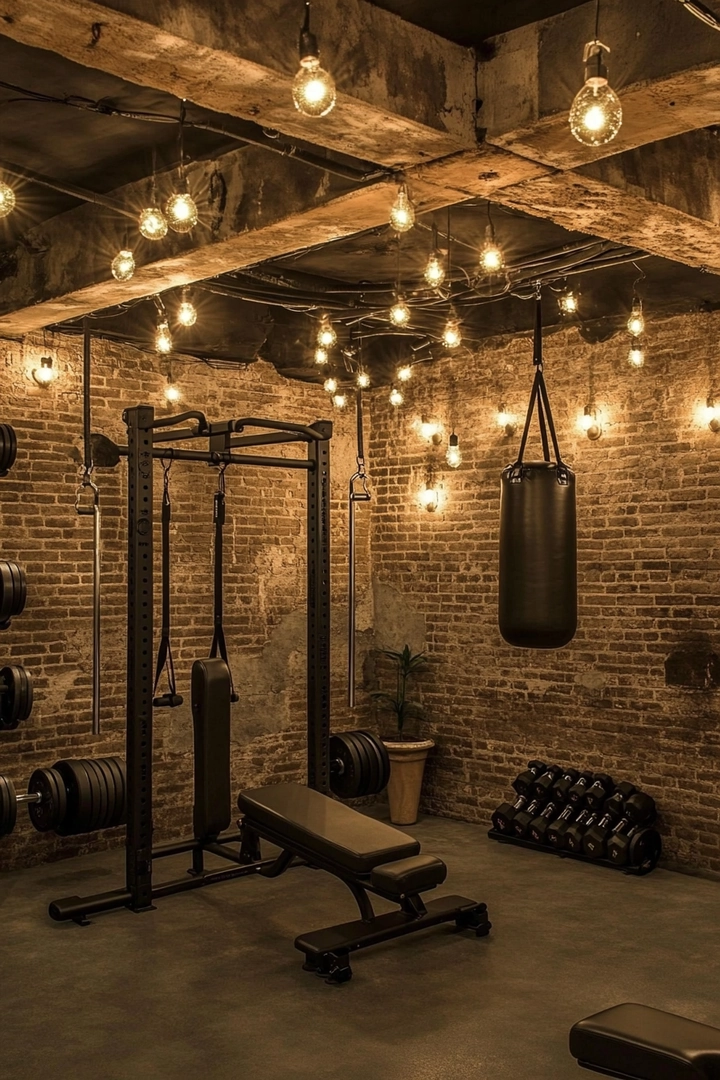 basement gym ideas 58