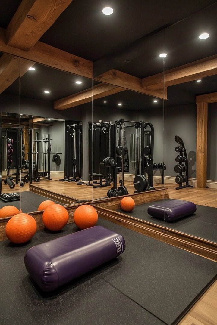 basement gym ideas 63