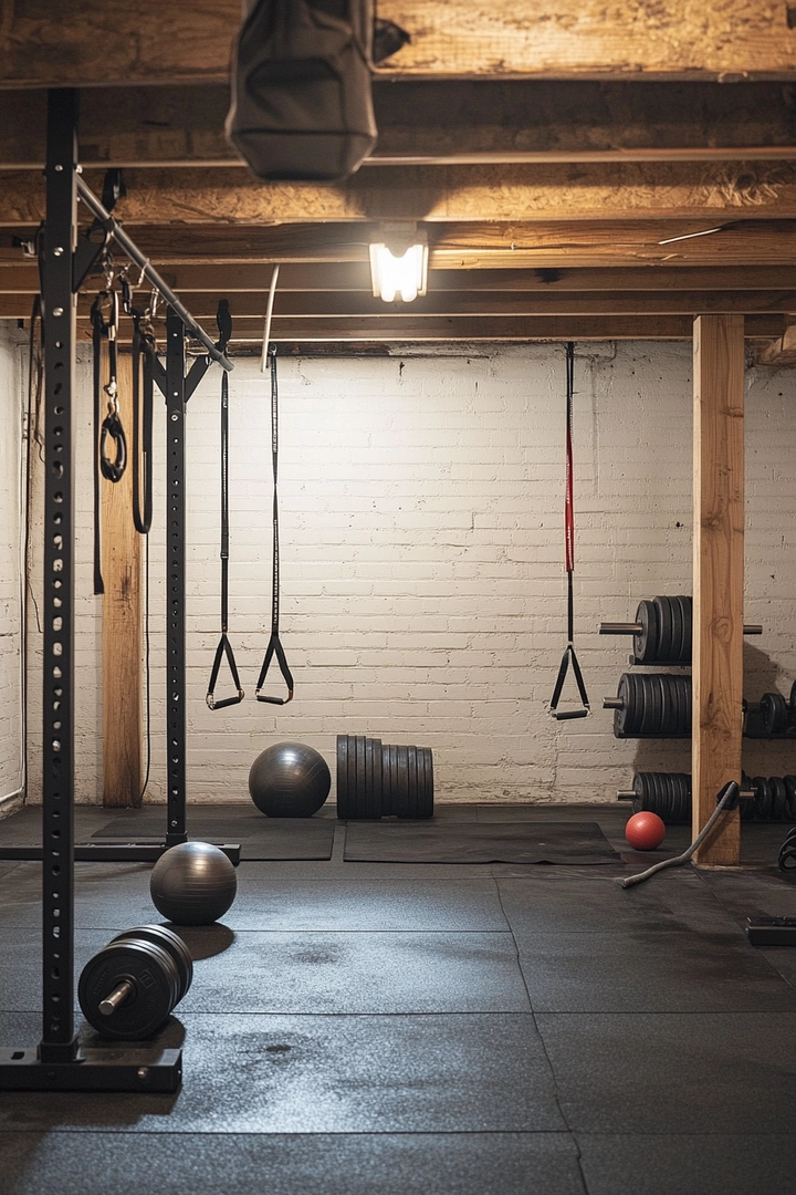 basement gym ideas 72