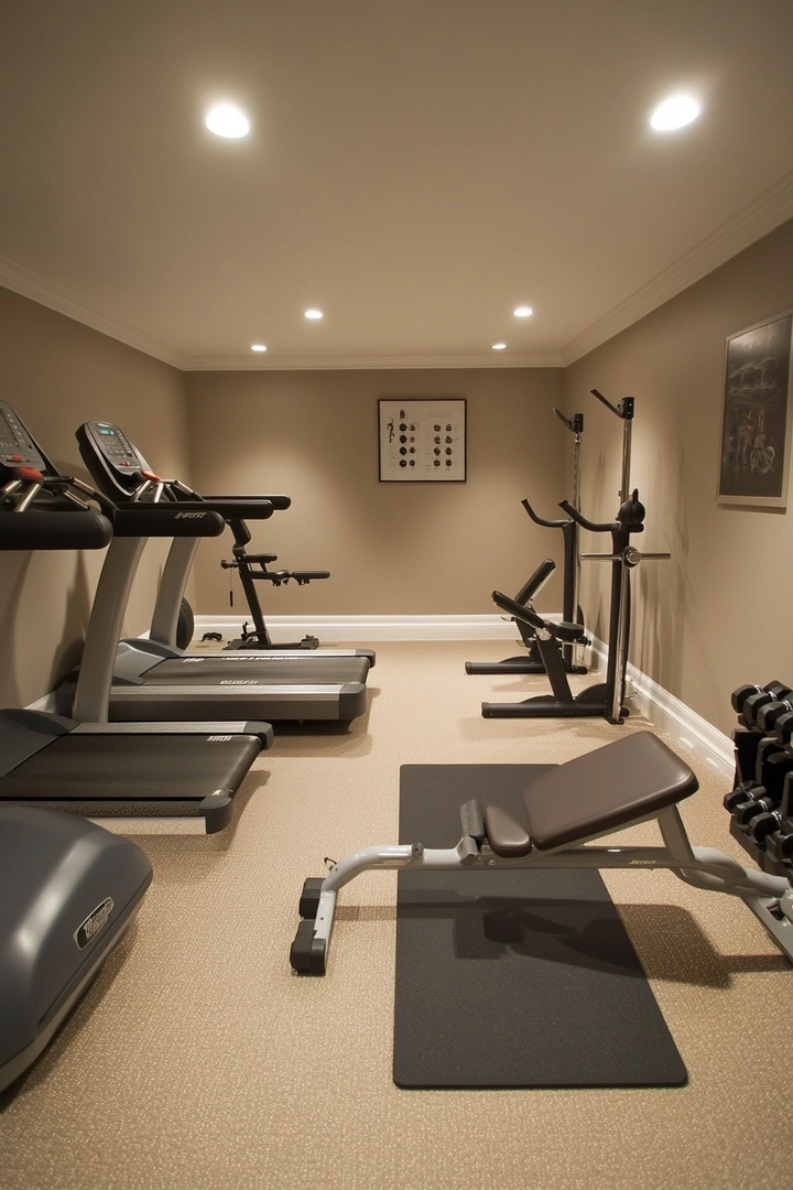 basement gym ideas 77