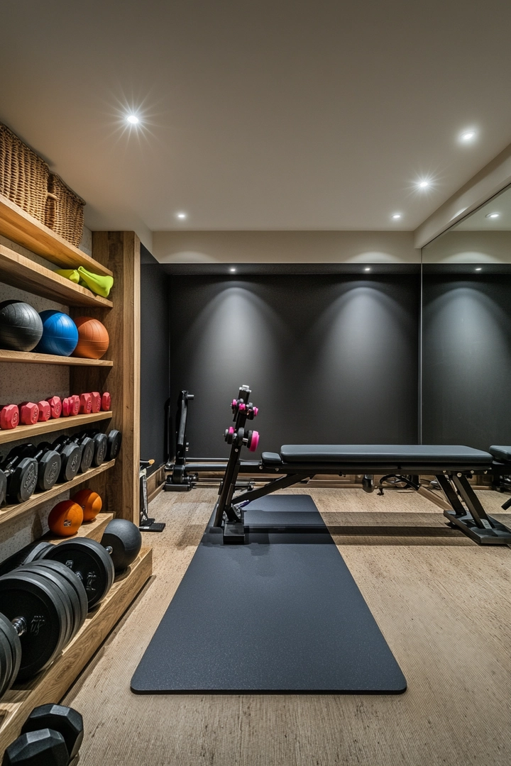 basement gym ideas 8