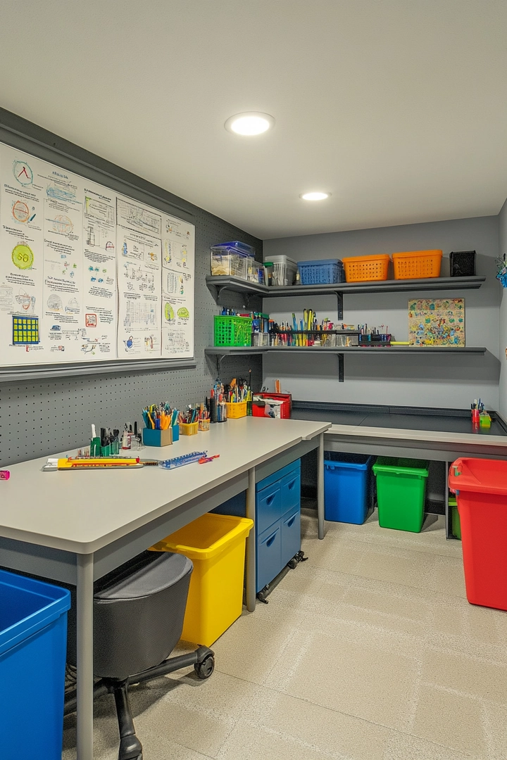 basement ideas for kids 15