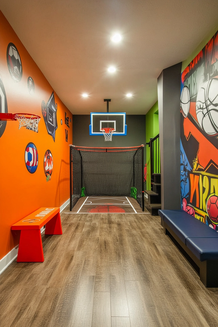 basement ideas for kids 18