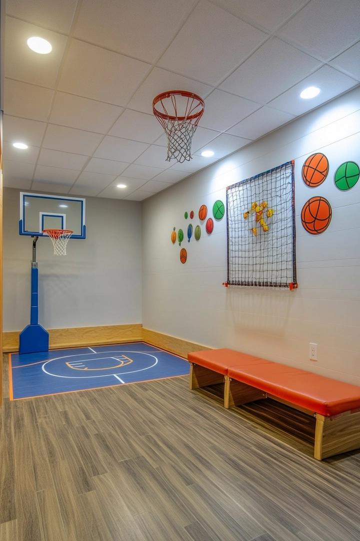 basement ideas for kids 19