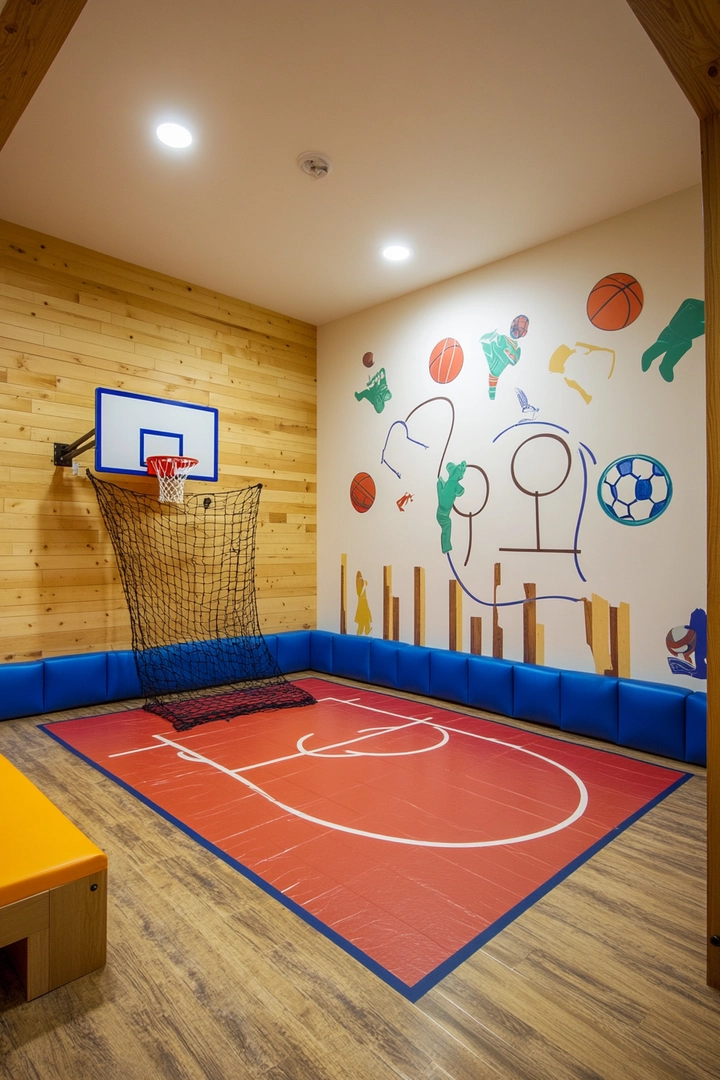 basement ideas for kids 20