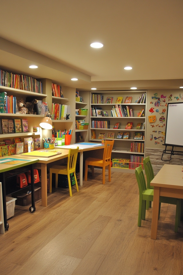 basement ideas for kids 32