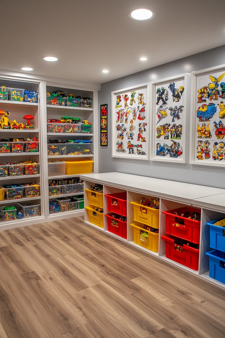 basement ideas for kids 56