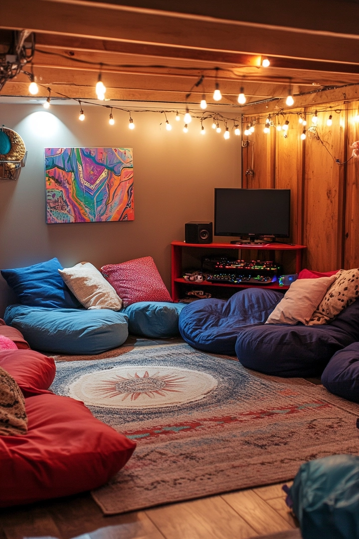 basement ideas for teens 44