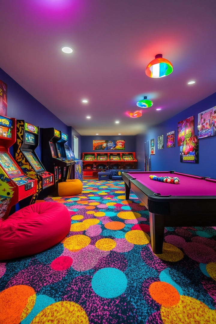 basement ideas with carpet 53