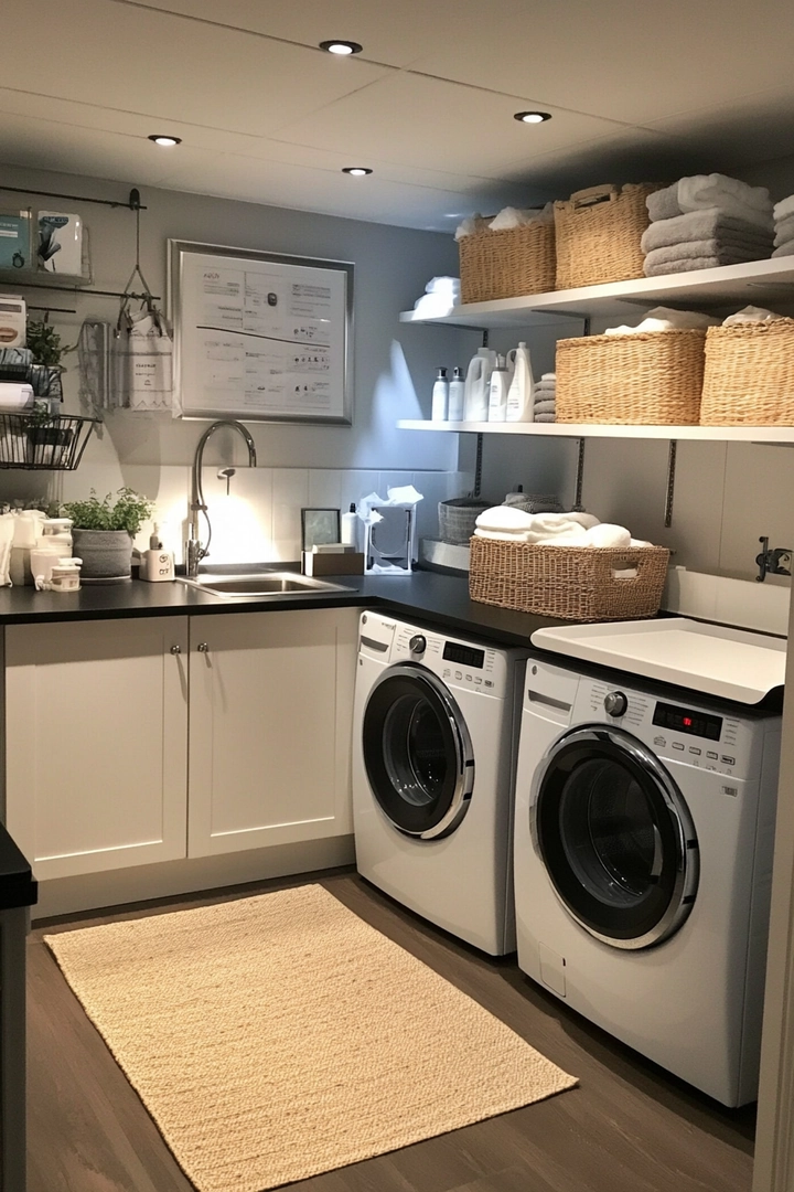 basement laundry room ideas 39