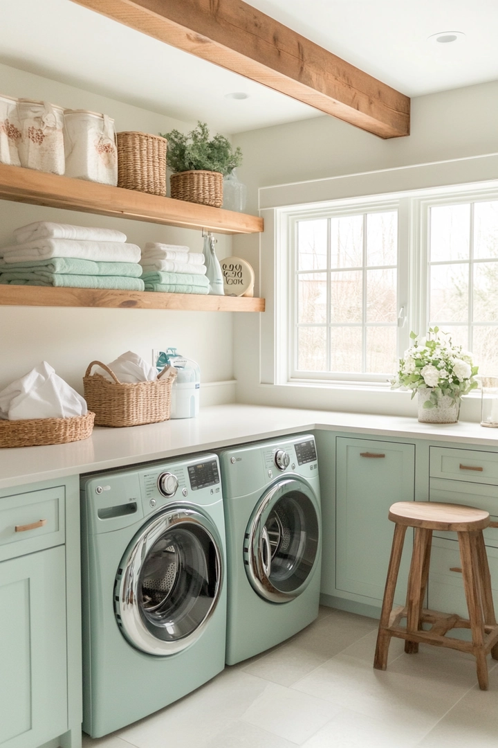 basement laundry room ideas 46