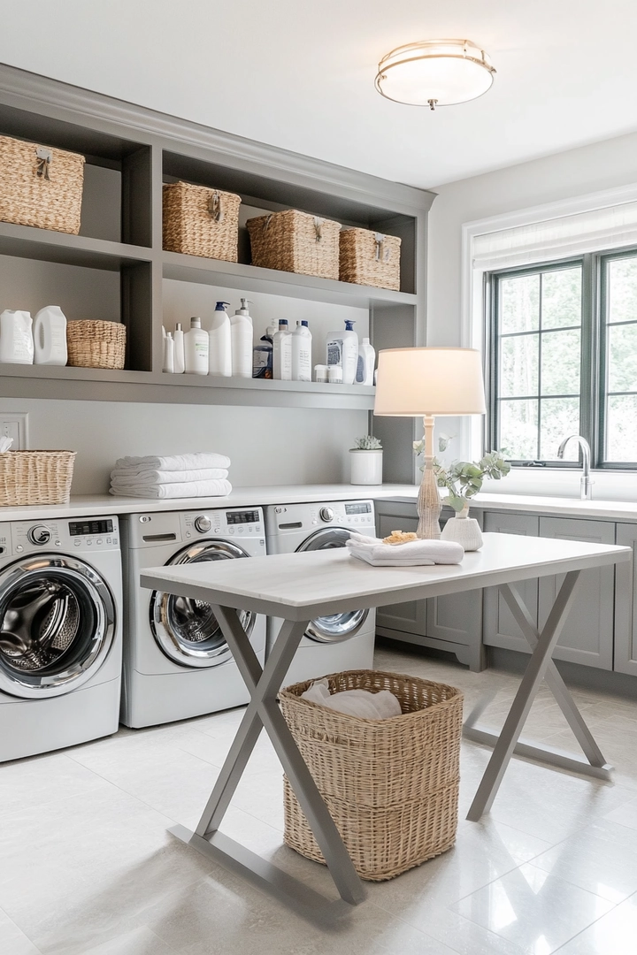 basement laundry room ideas 56