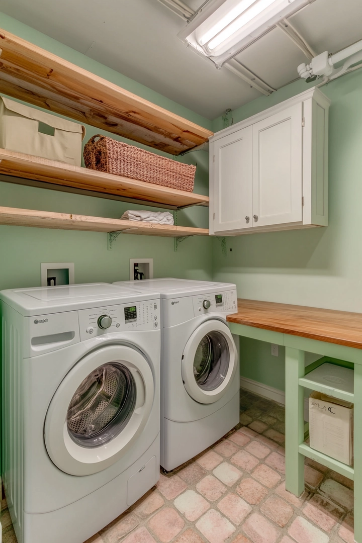 basement laundry room ideas 58