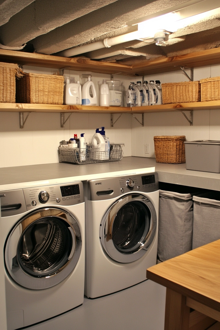 basement laundry room ideas 66