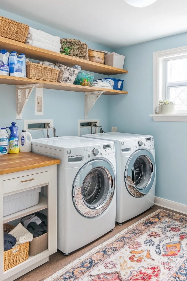 basement laundry room ideas 75