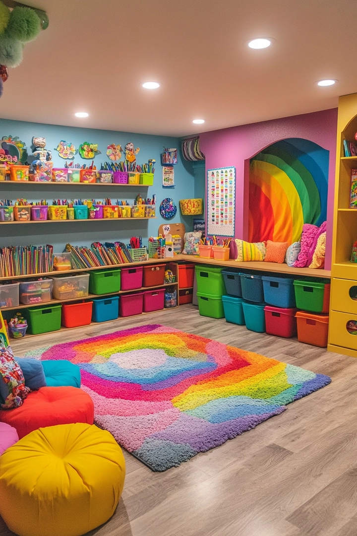 basement playroom ideas 21