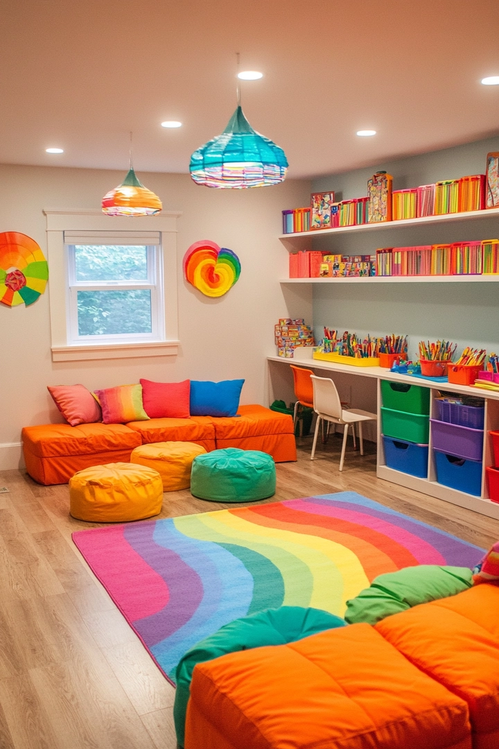 basement playroom ideas 24