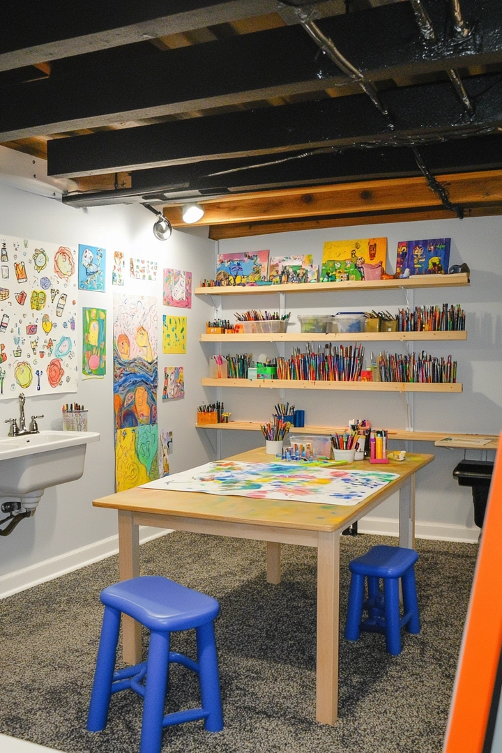 basement playroom ideas 35