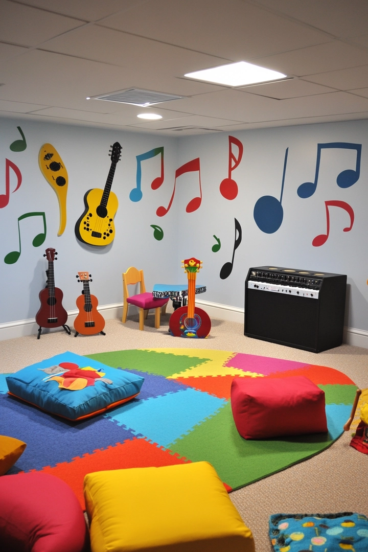 basement playroom ideas 48