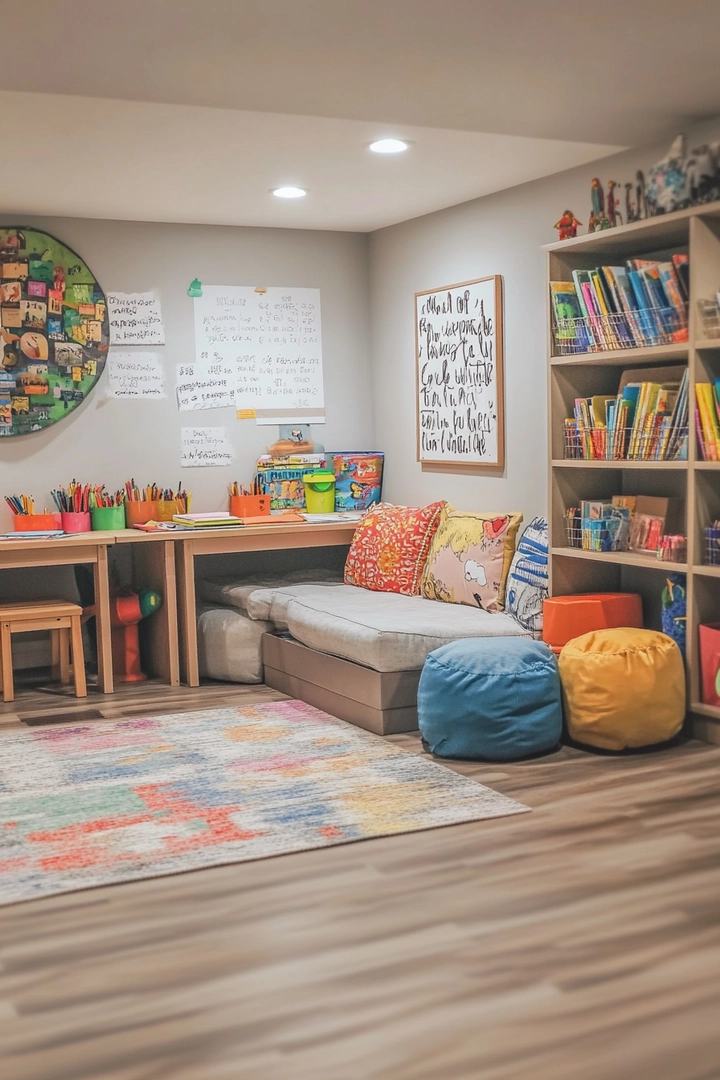 basement playroom ideas 69