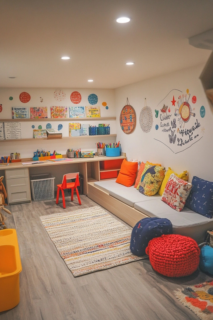 basement playroom ideas 71