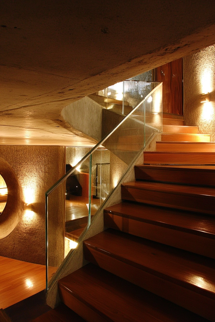 basement stairs ideas 10