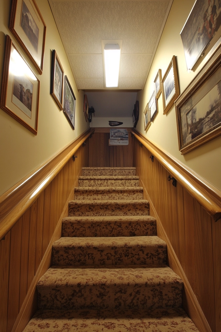 basement stairs ideas 18