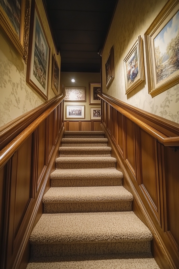 basement stairs ideas 19