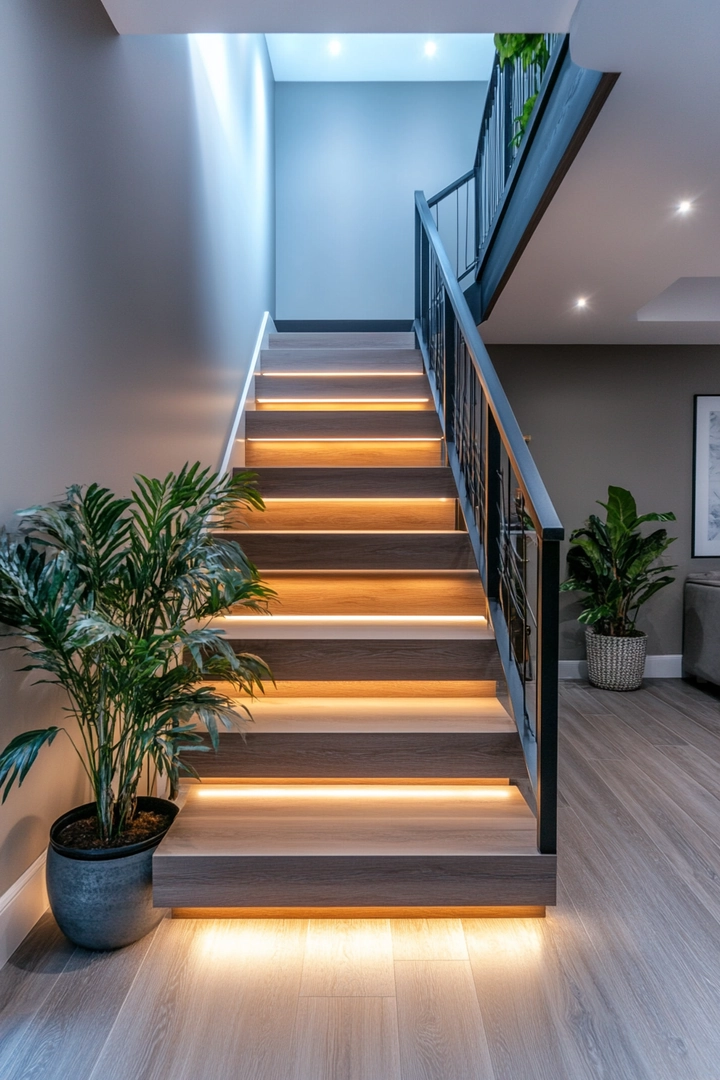 basement stairs ideas 2