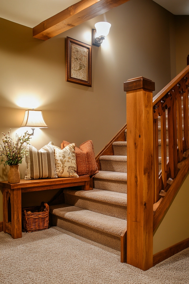 basement stairs ideas 26