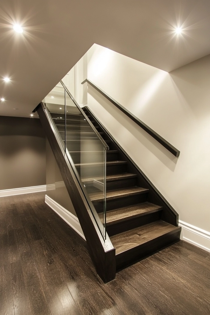 basement stairs ideas 33