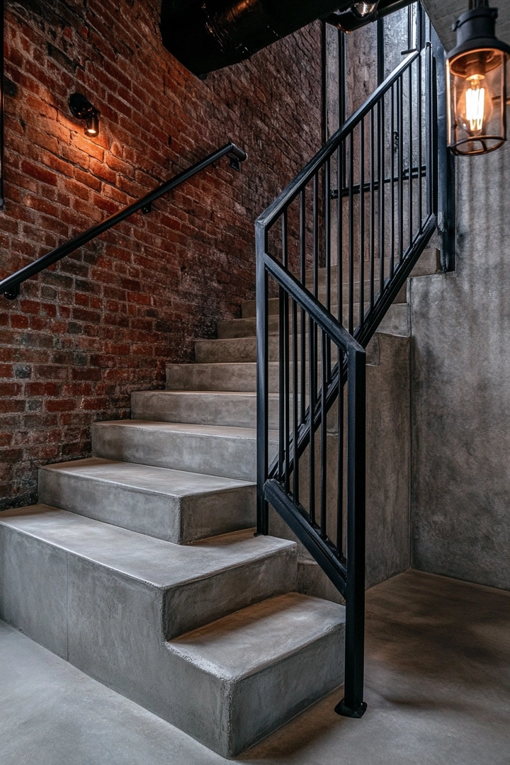 basement stairs ideas 44