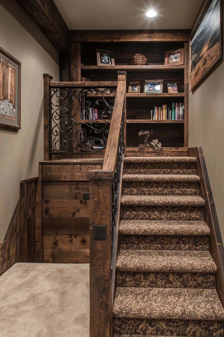 basement stairs ideas 5