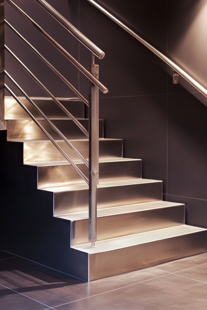 basement stairs ideas 50