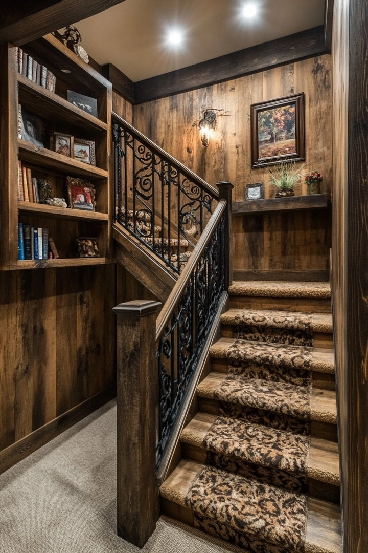 basement stairs ideas 7