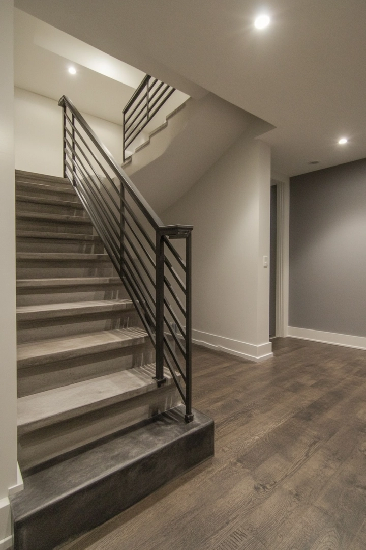 basement stairs ideas 71