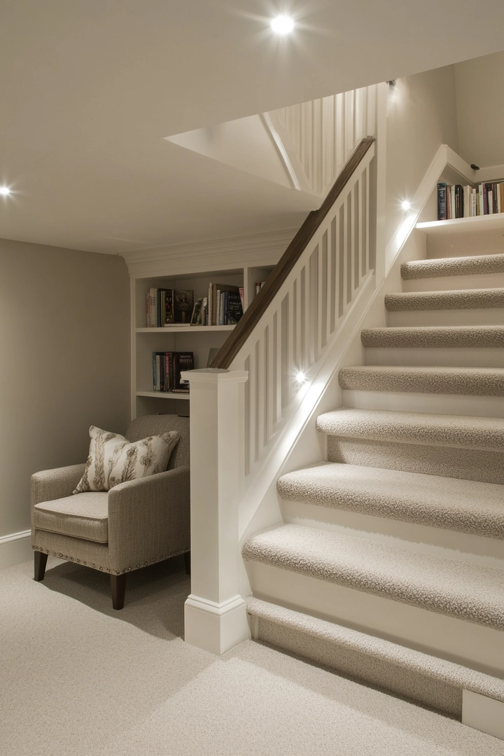 basement stairs ideas 78