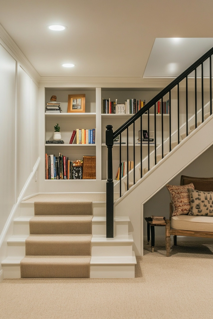 basement stairs ideas 80