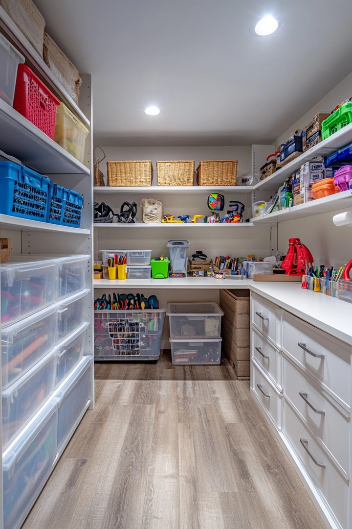 basement storage ideas 75