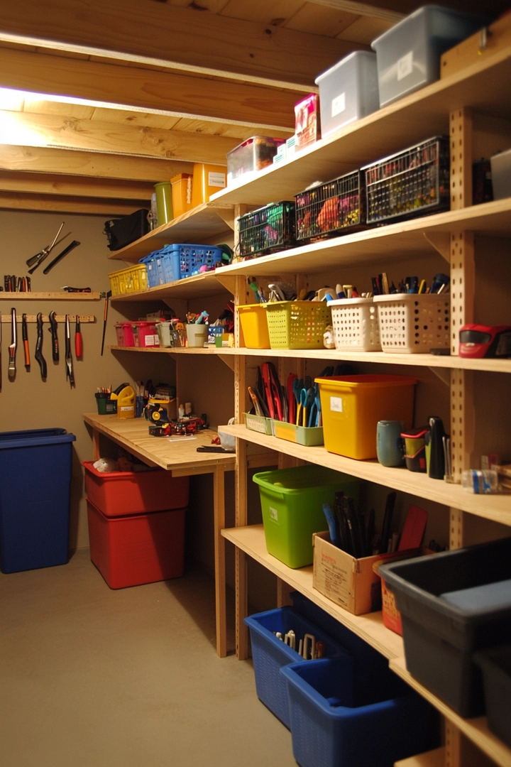 basement storage ideas 78