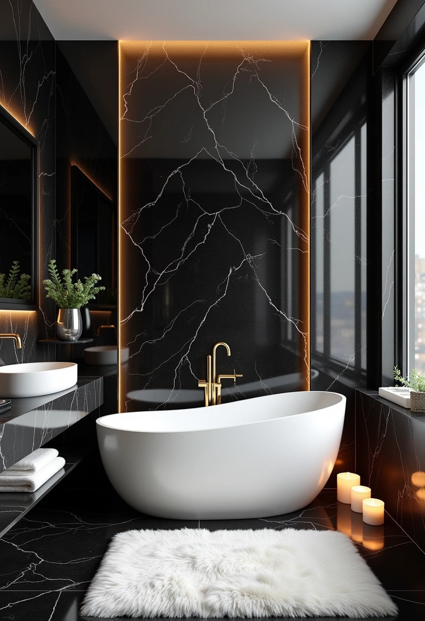 black and white bathroom ideas 1