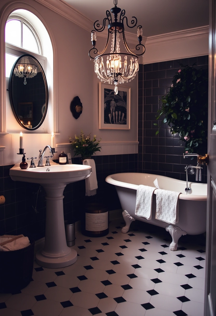 black and white bathroom ideas 11