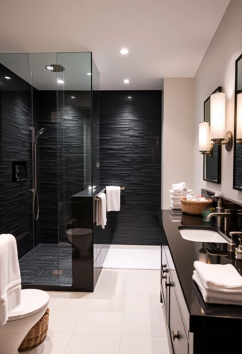 black and white bathroom ideas 18