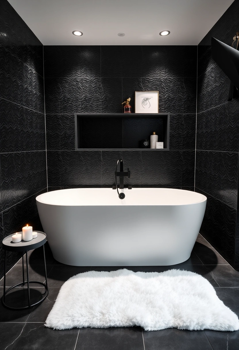 black and white bathroom ideas 9