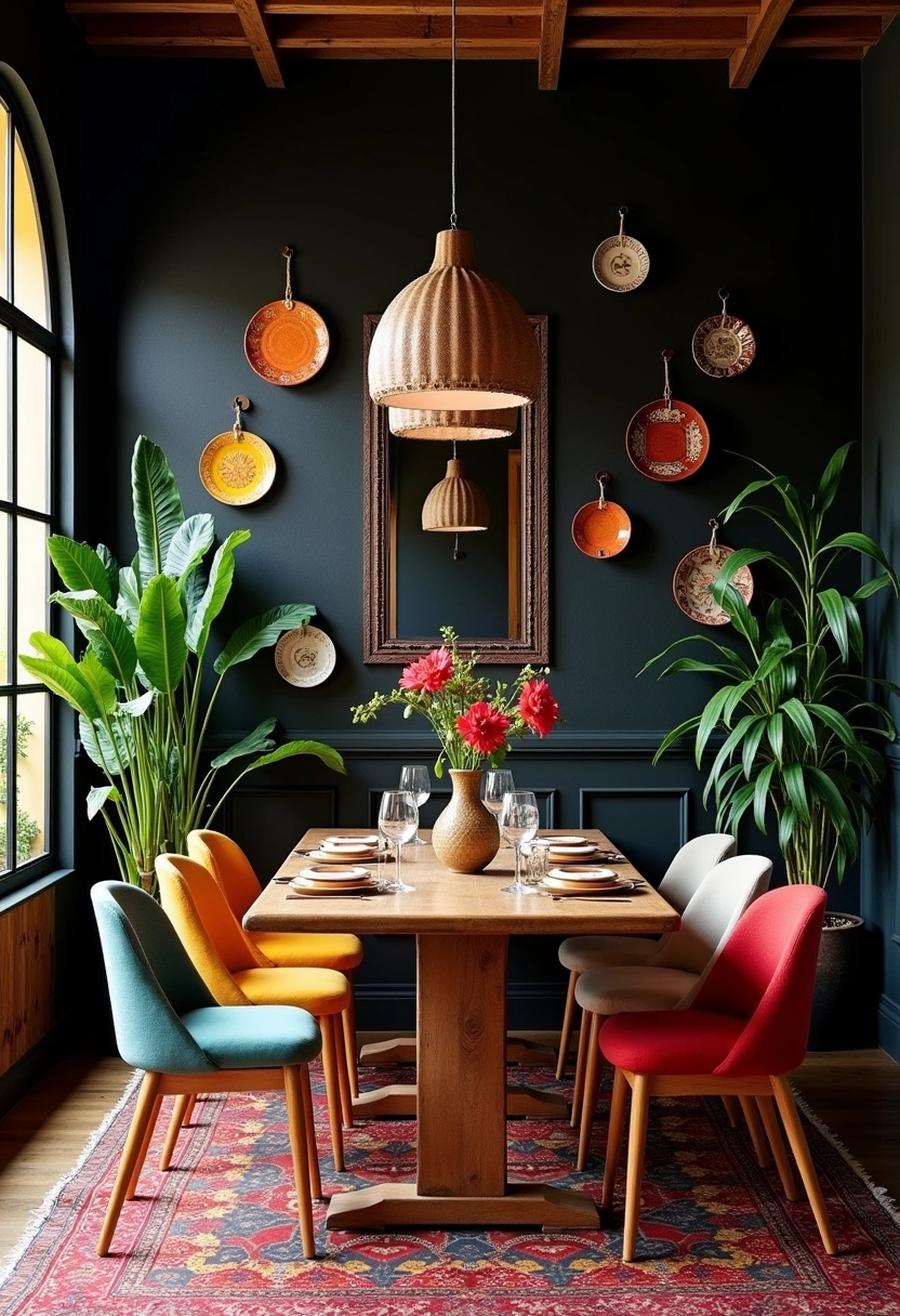 black dining room ideas 12